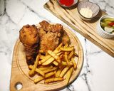 Hình bước làm 5 của món Gà rán KFC