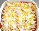 A picture of step 6 of Lasagna.