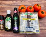 【親子共廚】莫札瑞拉乳酪蕃茄沙拉的食譜步驟1照片