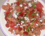 चटपटी रोटी चाट (Chatpati roti chaat recipe in hindi) रेसिपी चरण 4 फोटो