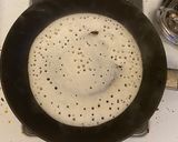 A picture of step 3 of Methi dosa.