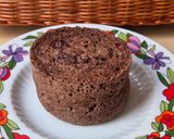 Foto del paso 4 de la receta: Mug cake de chocolate ☕ sin azúcar agregado, ni edulcorante, ni harina, ni lácteos ☕ 7 g proteínas