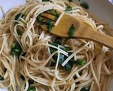 Foto del paso 4 de la receta: Fideos con espinacas