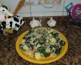 Foto del paso 5 de la receta: Acelgas rehogadas con patatas y jamón York