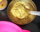 A picture of step 1 of Leftover Daal Palak Pakoda 😘😘😋😋.