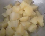 A picture of step 1 of Sabudana khichdi.