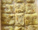 A picture of step 6 of Cheesy new potato squares.