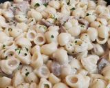 Foto del paso 6 de la receta: Galets con Gírgoles y crema de foie-gras