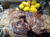 Asado de cordero al horno