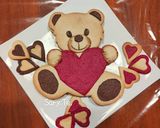 Foto del passaggio 6 della ricetta Crostata Orsetto di San Valentino