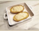 Juhtúrós-cheddaros krumplicsónak ropogós baconnel recept fázis 1 fotója