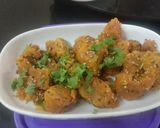 A picture of step 5 of Wheat atta rice and louky muthiya.