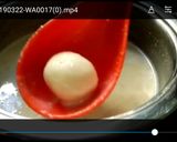 A picture of step 3 of Baked rasagulla.
