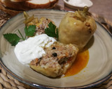 Foto del paso 15 de la receta: Pimientos rellenos con carne y arroz