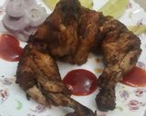 A picture of step 4 of Chicken tikka.