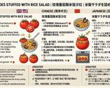 Foto del paso 5 de la receta: Tomates Rosa Rellenos de Ensaladilla de Arroz