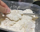 Foto langkah ke 2 dari resep Jamur tahu goreng crispy simple garing renyah praktis hanya 1 macam tepung.