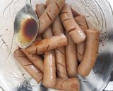 Foto langkah ke 3 dari resep Sosis Bakar Teflon.