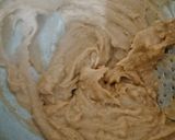 A picture of step 3 of Gur halwa.