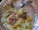 A picture of step 1 of Aam panna (raw mango drink).