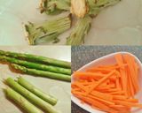 Foto del paso 1 de la receta Fritura de tallos de verdura