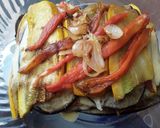 Foto del paso 7 de la receta: Vegetales asados con salsa cremosa...🤔😋😐