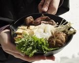 A picture of step 5 of Sukiyaki ratio of warishita sauce.