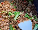 Foto langkah ke 2 dari resep Nasi Goreng Daging.