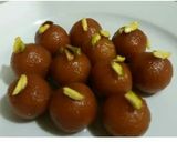 A picture of step 7 of Instant Bread Gulab Jamun😋😋😋.