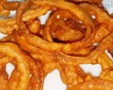 A picture of step 5 of Ring piyaz pakora.