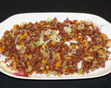 Foto del paso 3 de la receta: Arroz jazmín rojo integral con salteado de vegetales