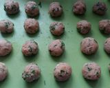 A picture of step 2 of Vickys Chicken Meatballs in Tomato Sauce, GF DF EF SF NF.