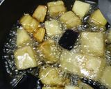 A picture of step 3 of Couscous with Eggplant and Almonds.