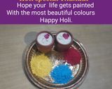 A picture of step 4 of Thandai Holi special.