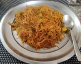 A picture of step 6 of Vermicelli Upma with Mixed Vegetables.