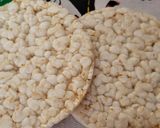 Foto del paso 1 de la receta: Tortilla de plátano con tortita de arroz