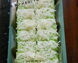 Foto langkah ke 7 dari resep Brownies Kukus Pandan Keju.