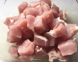 Une image de l'étape 1 de Porc au caramel.