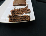 A picture of step 1 of Chocolate cake.