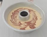 Foto langkah ke 4 dari resep Marble Cake All in One Method.