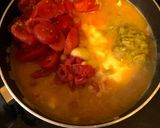 A picture of step 4 of Chicken Enchiladas.