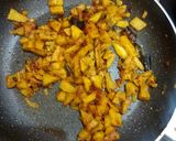 A picture of step 6 of Roasted Potato Poriyal.