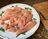 Foto del paso 1 de la receta: Tiritas picantes y light de pollo