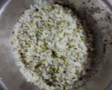 A picture of step 7 of Moong dal Khichdi.