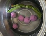 Foto langkah ke 3 dari resep Bubur Candil Ubi Ungu.