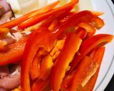 A picture of step 4 of Quick Make -Believe Stir Fry Lemon Chicken.