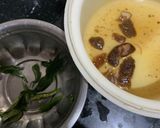 A picture of step 1 of Tadka idli.