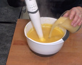 Foto del paso 7 de la receta: Crema de calabaza y manzana (Halloween)