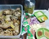 Foto langkah ke 3 dari resep 745.Opor Kuning Ayam Kampung (Bumbu Dasar Kuning).