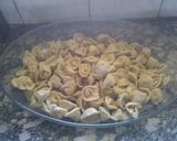 Foto del paso 4 de la receta: Capeletinis de ricota y queso con salsa rosa liviana